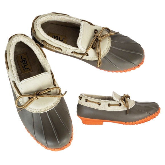 New JBU jambu gwen slip on duck shoes taupe coral - Picture 2 of 15
